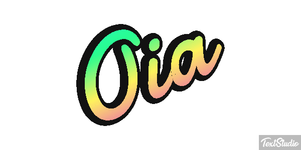 Oia Effetto testo