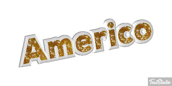 Américo Text effect
