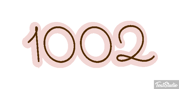1002 Text effect