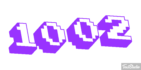 1002 Text effect