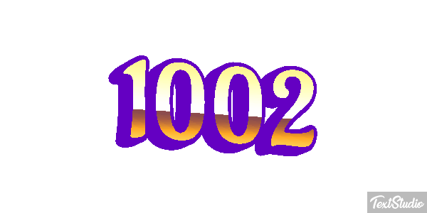 1002 Text effect