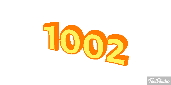 1002 Text effect