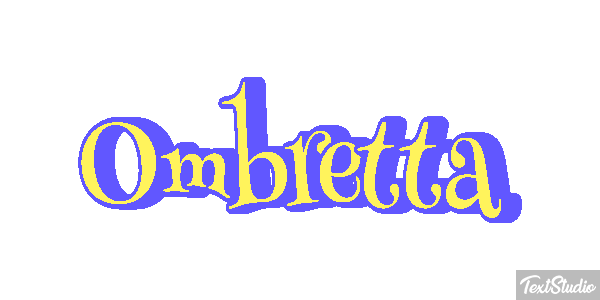 Ombretta Effetto testo