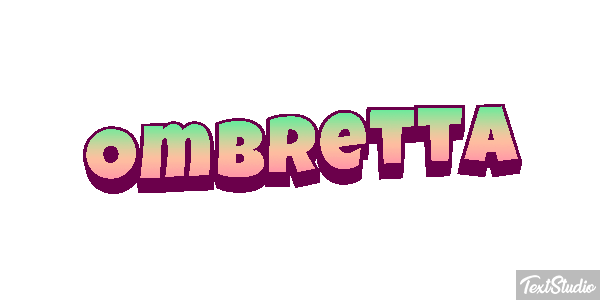 Ombretta Effetto testo