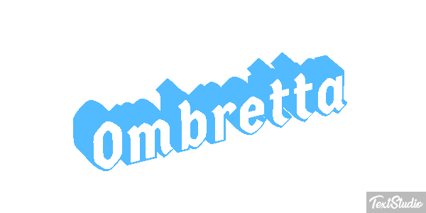 Ombretta Effetto testo