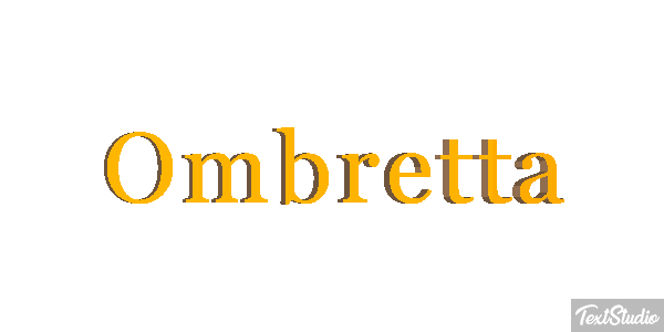 Ombretta Effetto testo