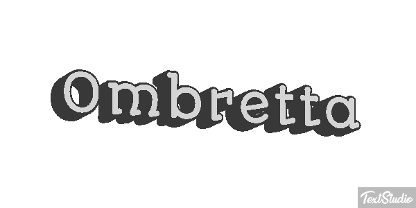 Ombretta Effetto testo