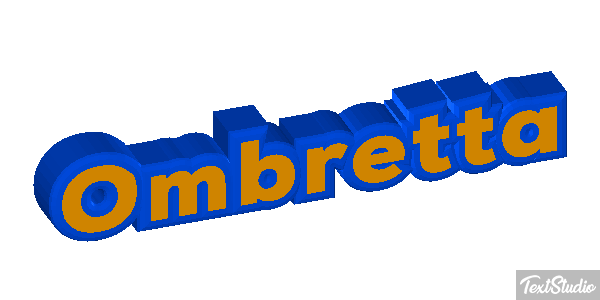 Ombretta Effetto testo