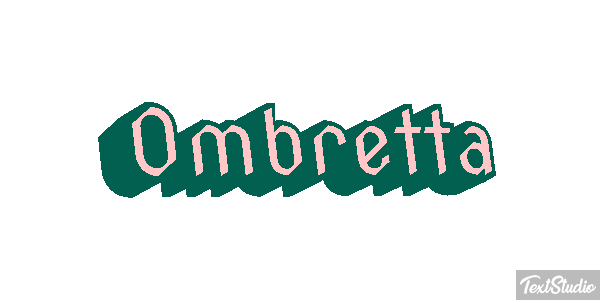 Ombretta Effetto testo