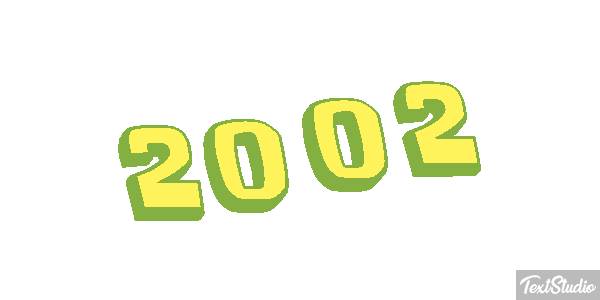 2002 Efecto de texto