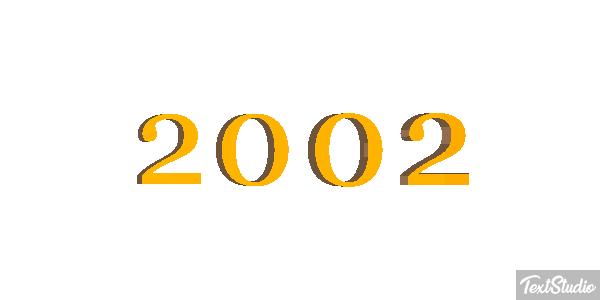 2002 Efecto de texto