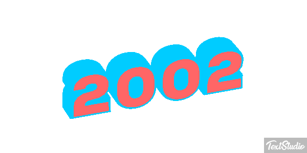 2002 Efecto de texto
