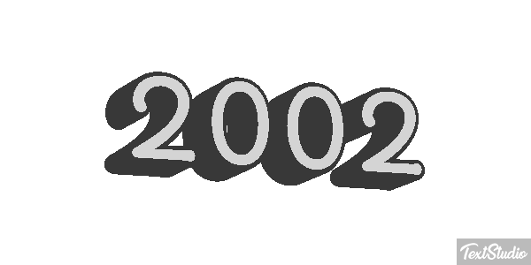 2002 Efecto de texto