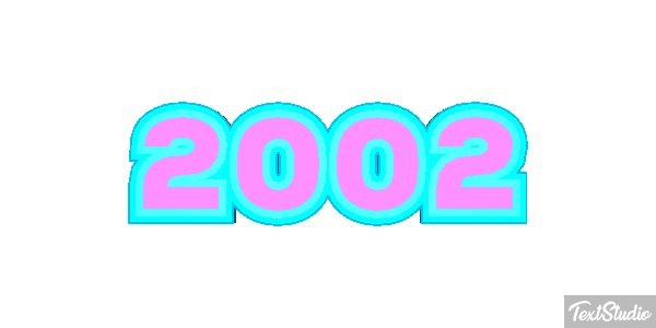 2002 Efecto de texto