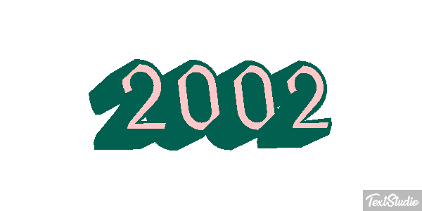 2002 Efecto de texto