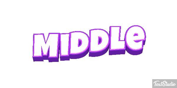 Middle Efekt tekstowy