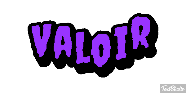 Valoir Effet de texte