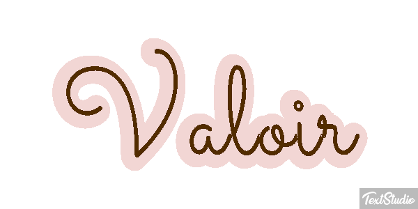 Valoir Effet de texte