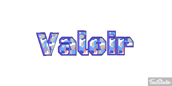 Valoir Effet de texte