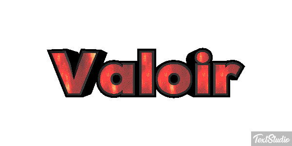 Valoir Effet de texte