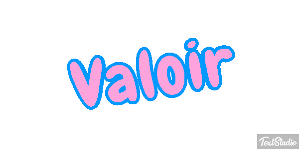 Valoir Effet de texte