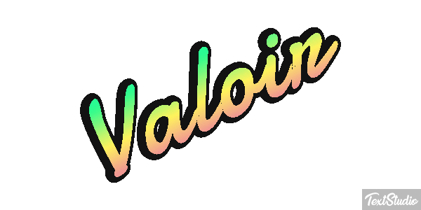 Valoir Effet de texte