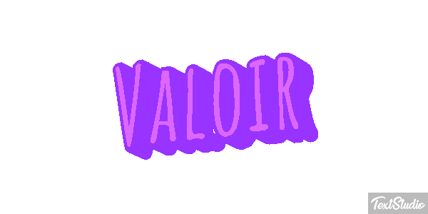 Valoir Effet de texte