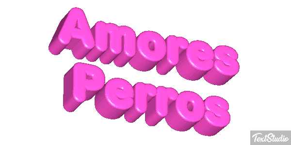 Amores Perros Текстовый эффект