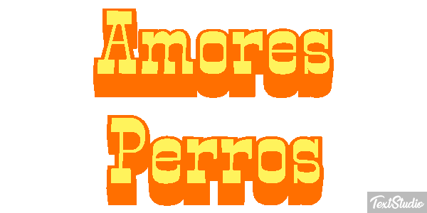 Amores Perros Текстовый эффект