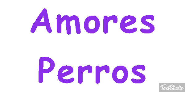 Amores Perros Текстовый эффект
