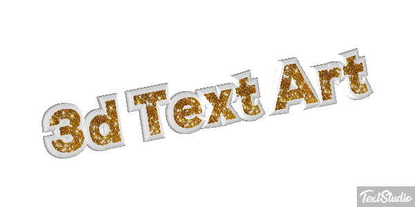3D Text Art Text effect