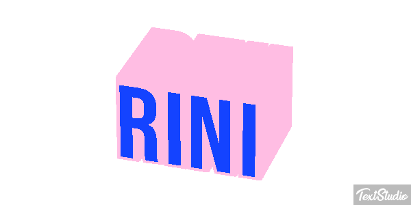 Rini Texteffekt