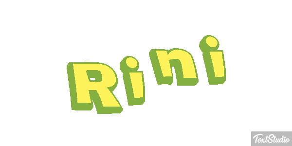 Rini Texteffekt