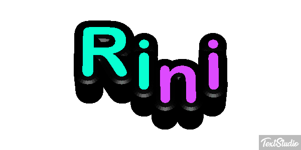 Rini Texteffekt