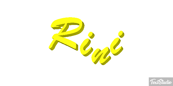 Rini Texteffekt