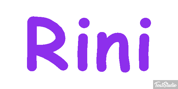 Rini Texteffekt