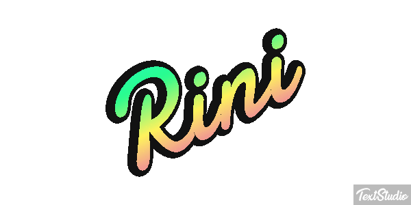 Rini Texteffekt