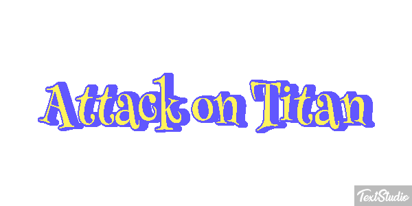 Attack on Titan Metin efekti