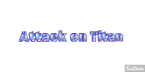 Attack on Titan Metin efekti