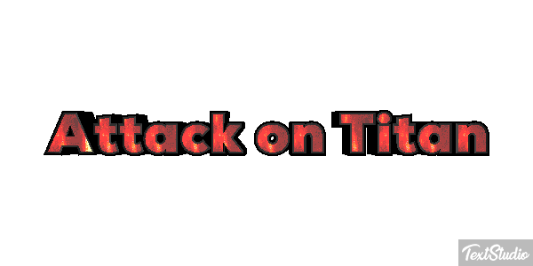 Attack on Titan Metin efekti
