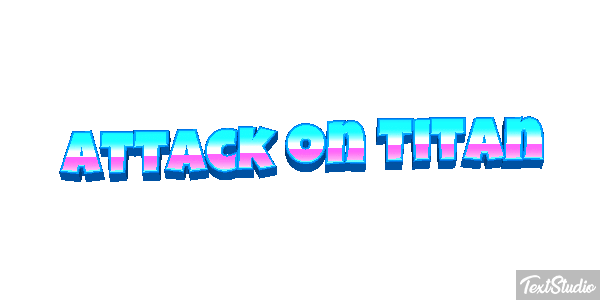 Attack on Titan Metin efekti