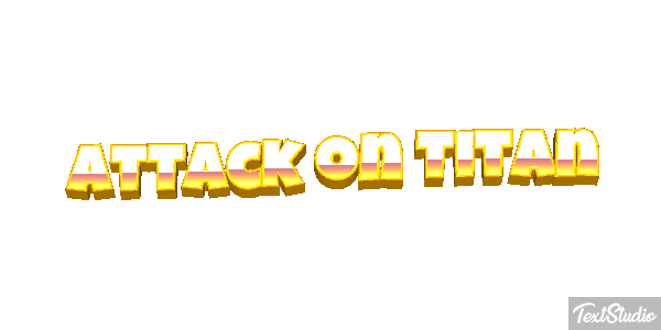 Attack on Titan Metin efekti
