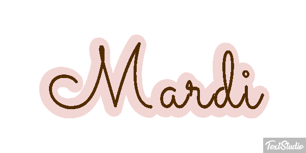 Mardi Texteffekt