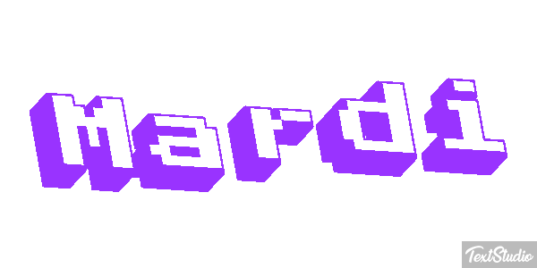 Mardi Texteffekt