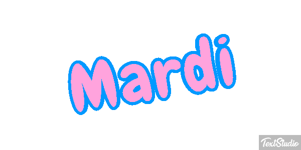Mardi Texteffekt