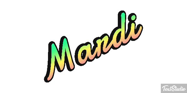 Mardi Texteffekt