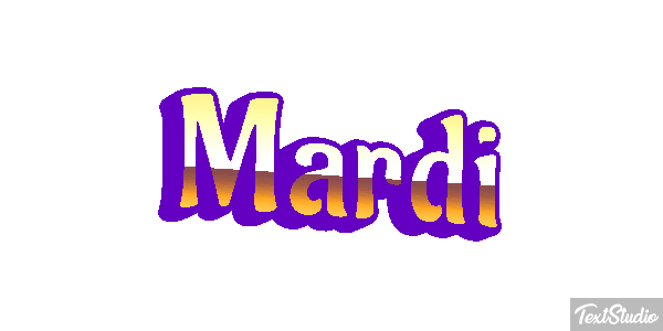 Mardi Texteffekt