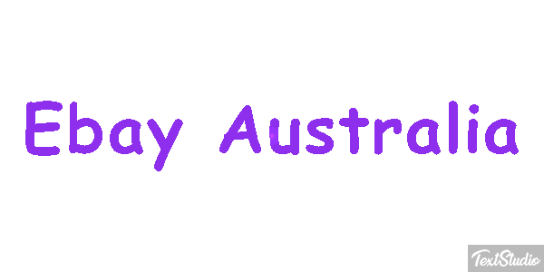 Ebay Australia Metin efekti