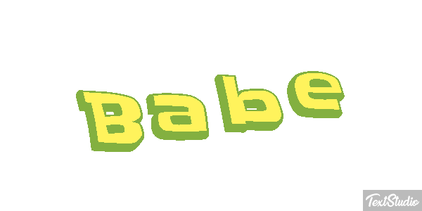 Babe Text effect