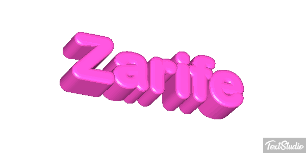Zarife Efekt tekstowy
